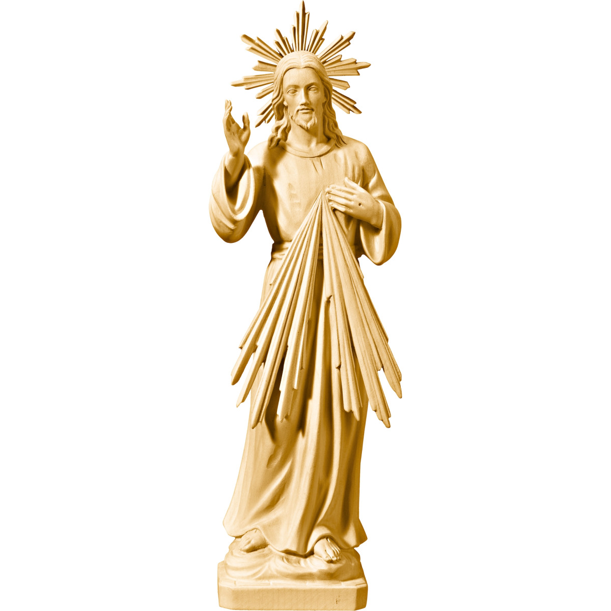 Jesús Misericordioso con aureola